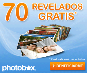 Photobox 70 revelados gratis